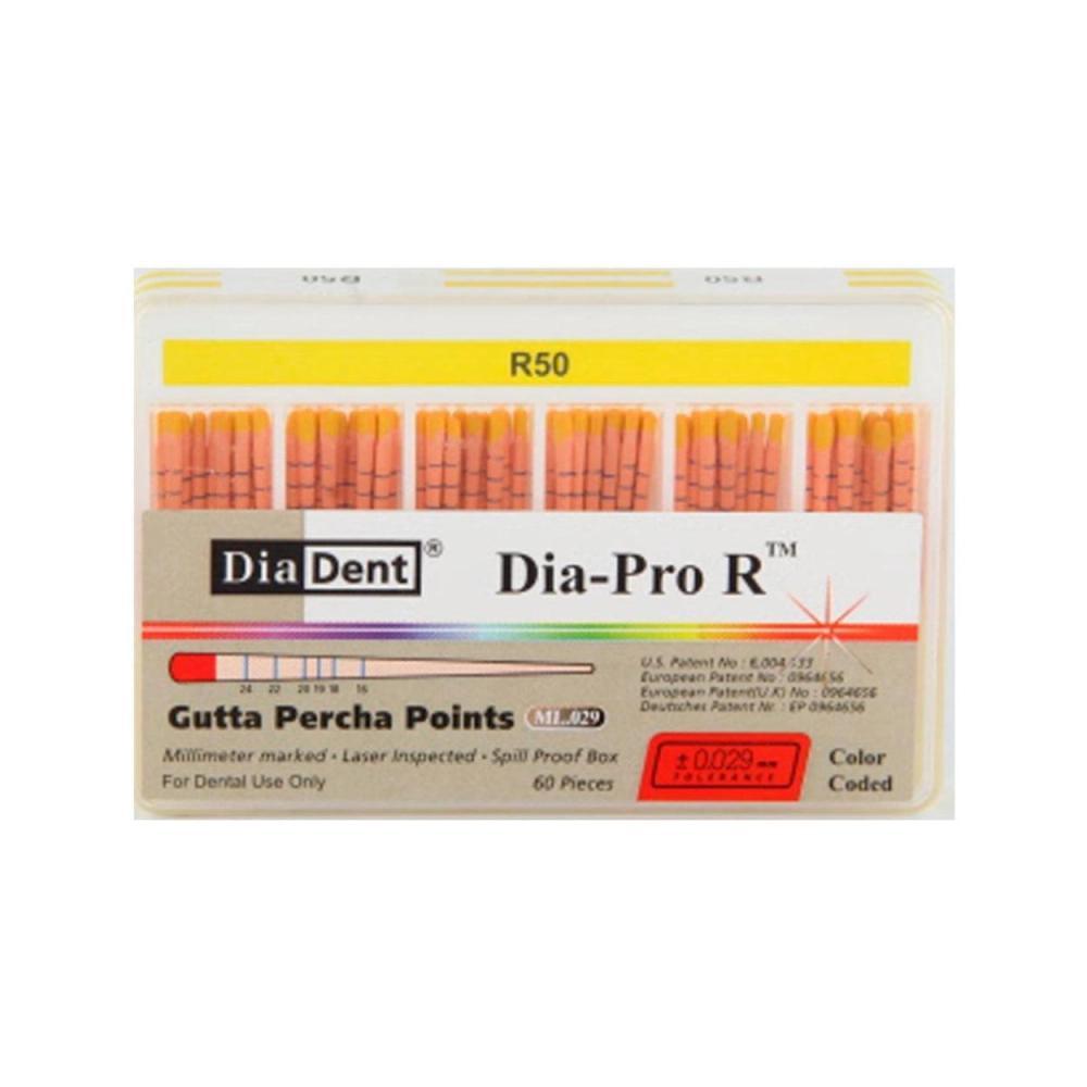 Dia-Pro R™ Pointes de Gutta Percha