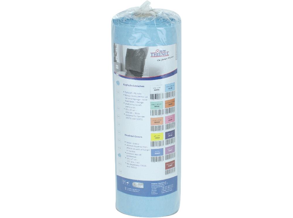 Hoofdbeschermer 27x28 lichtblauw 100st.