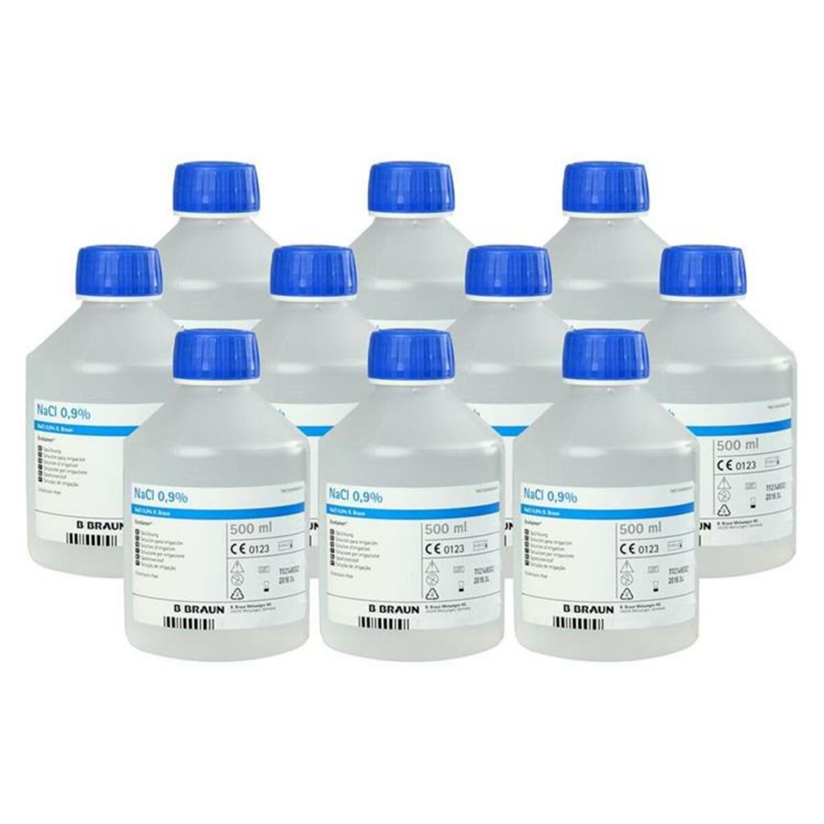 Braun Natriumchloride (NaCl) 0,9% Ecotainer - 10x500ml