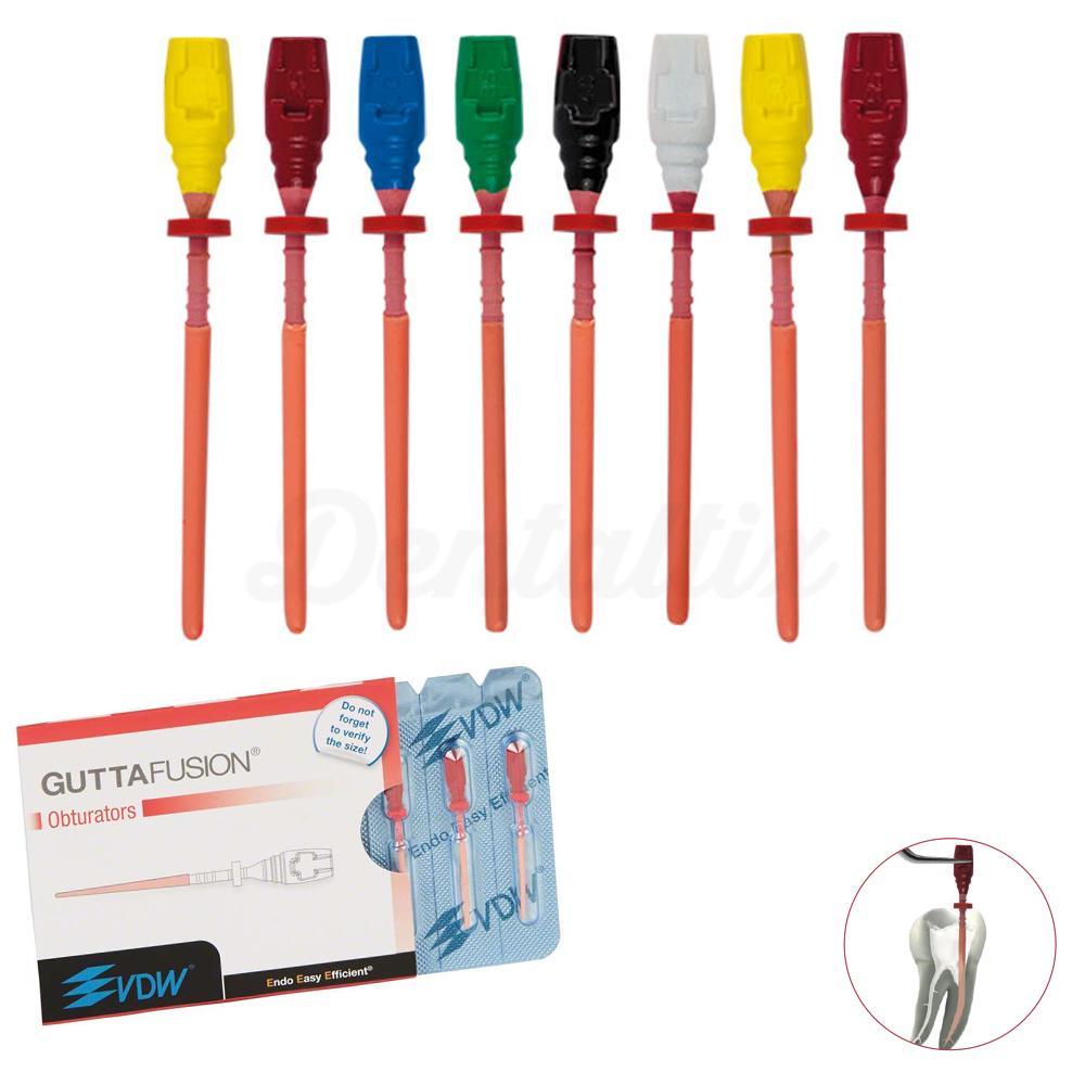 Guttafusion : Obturateurs en gutta-percha thermoplastique (6 unités)