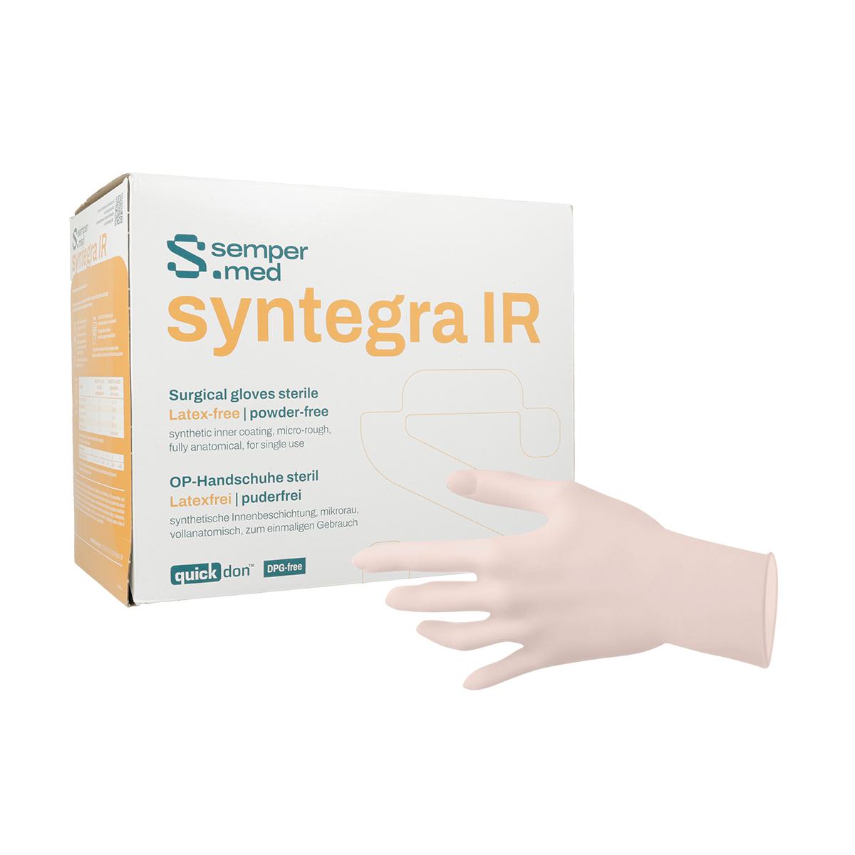 Sempermed® Syntegra gants d'examen non poudrés latex - 7