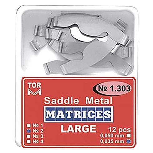 SADDLE METAL MATRICES