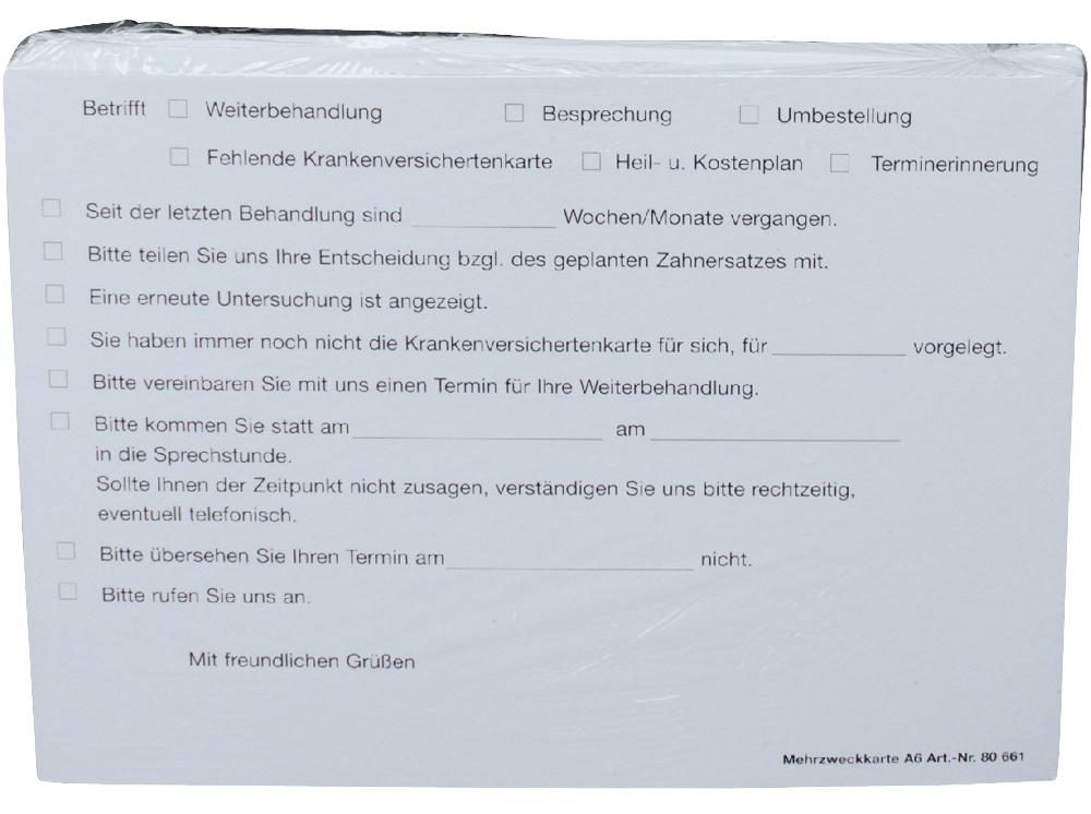 Carte à usage multiple 100pc