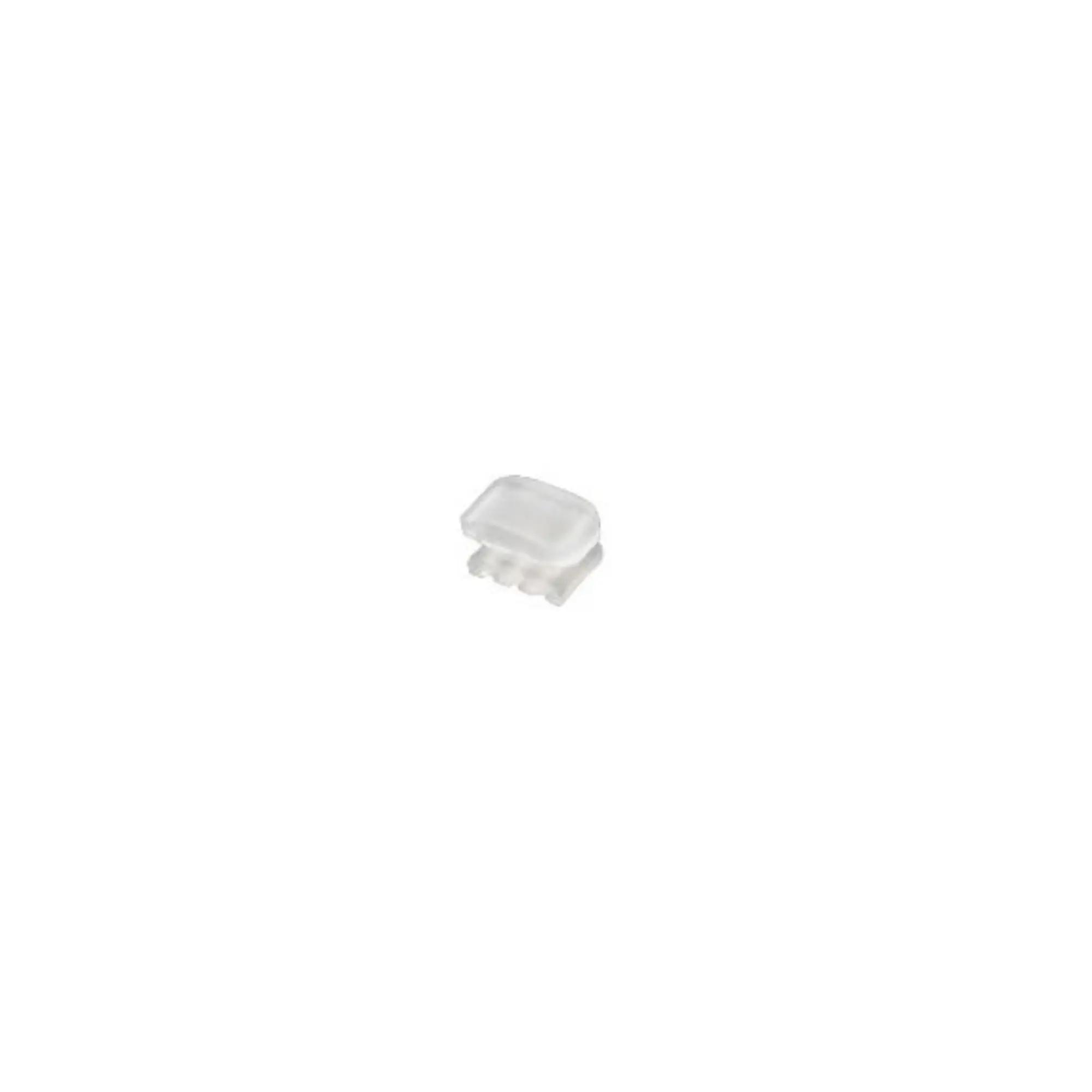 Bondable buttons - plastic rectangular (10)