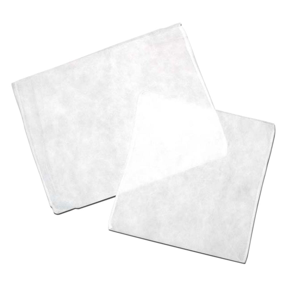 WITTE POCHETTEN VOOR HOOFDSTEUNEN POLYPROPYLEEN (25X25CM) (500)