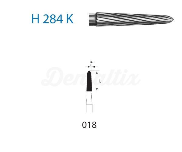 Fraise H284K.314. FG conique (5 pièces)