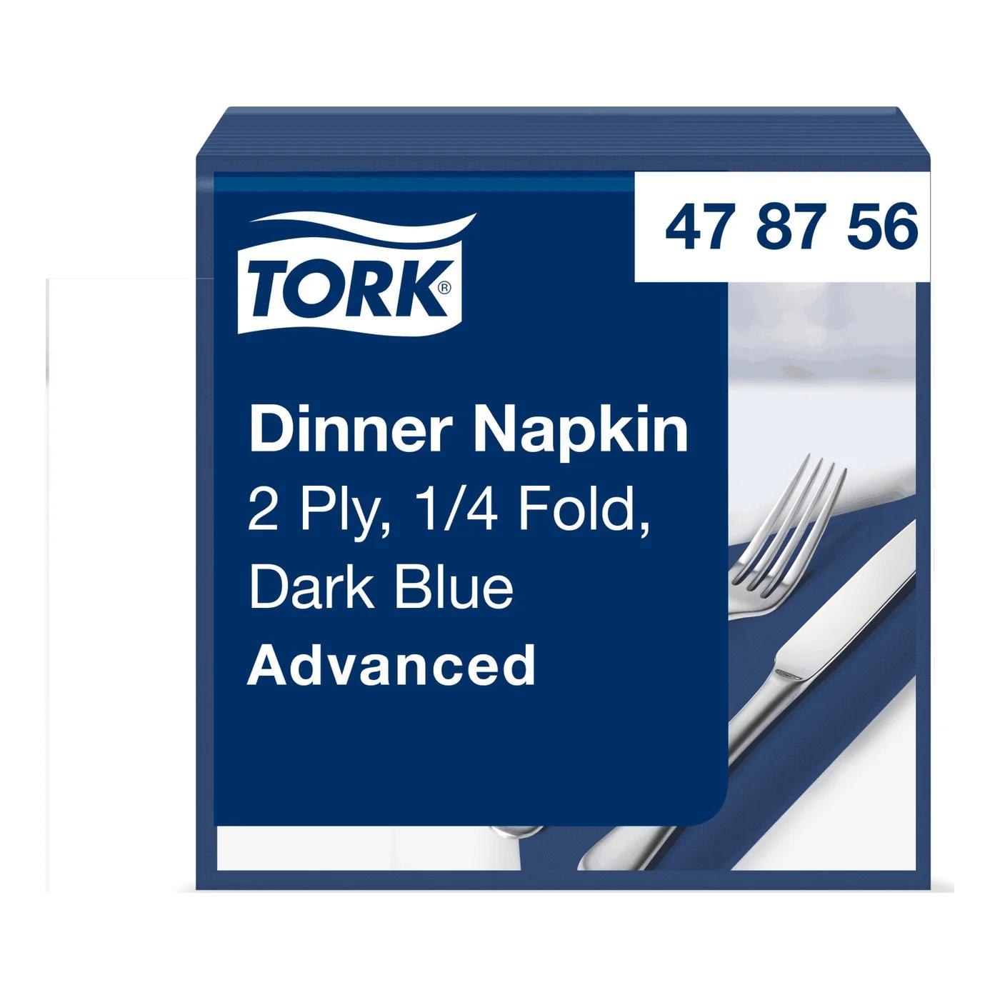 Dinner Napkin Dark Blue 2P 150/12