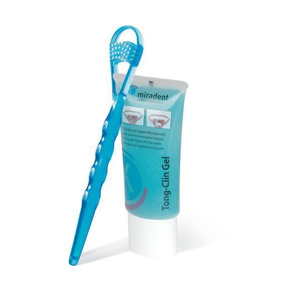 Miradent Tong-Clin gel avec nettoie-langue (50 ml)