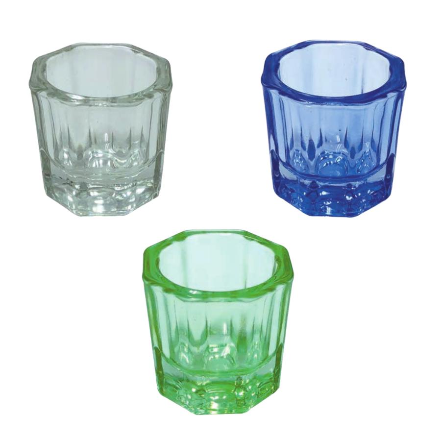 Premium Plus godet dappen en verre transparent