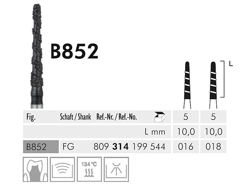 B 852 Black Cobra instrument diamanté