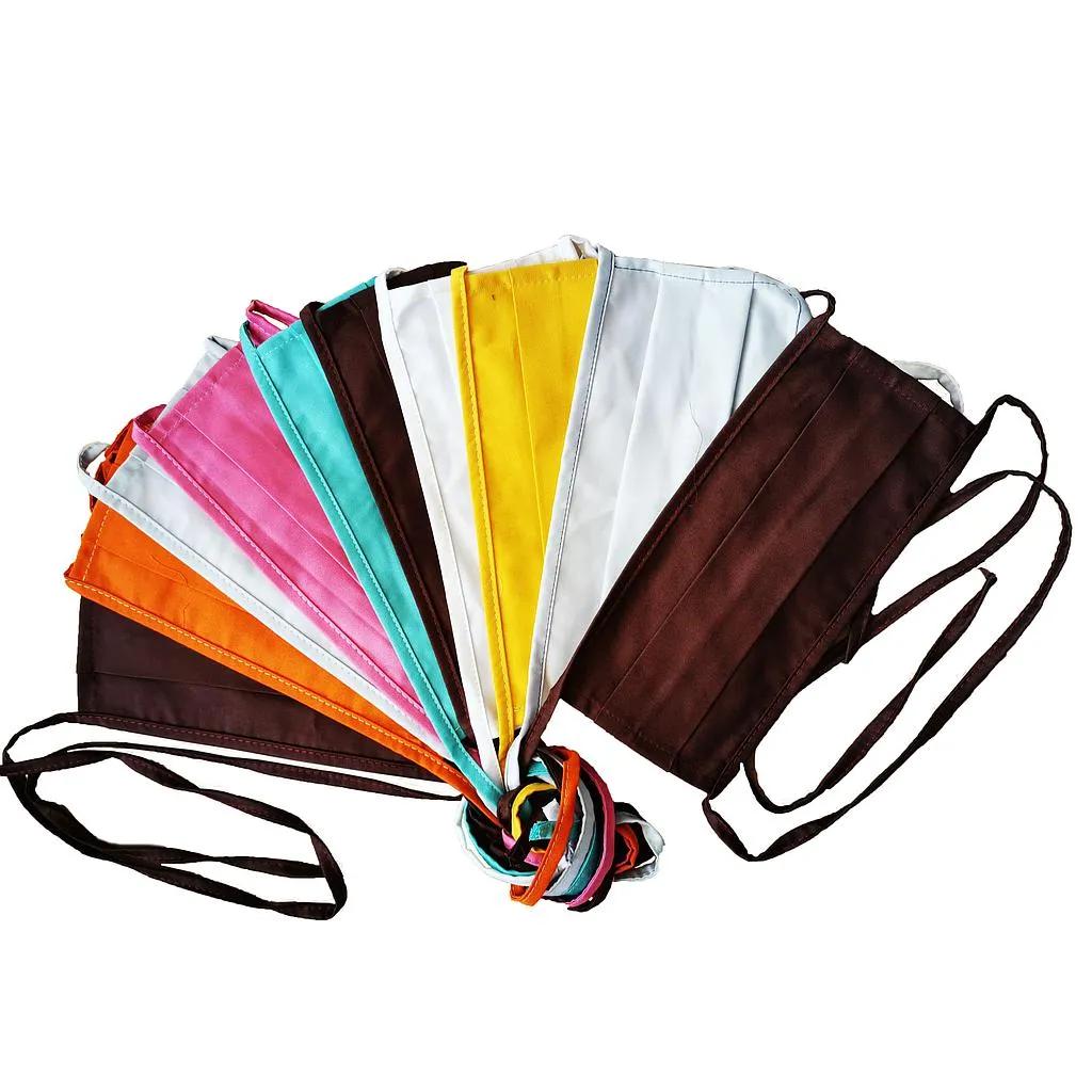 Masques Tissu Lanieres Auto Pastelli 10pcs