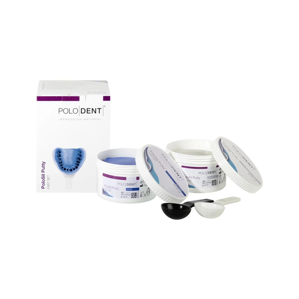 PoloDent PoloSil Putty Fast Set 2x 400 g