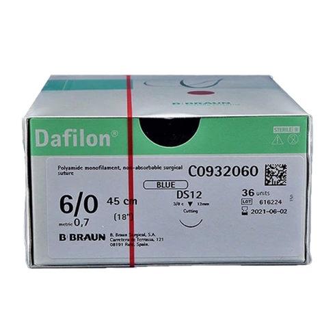 Fils de Suture Dafilon 4/0 3/8 Cercle 19mm (36)