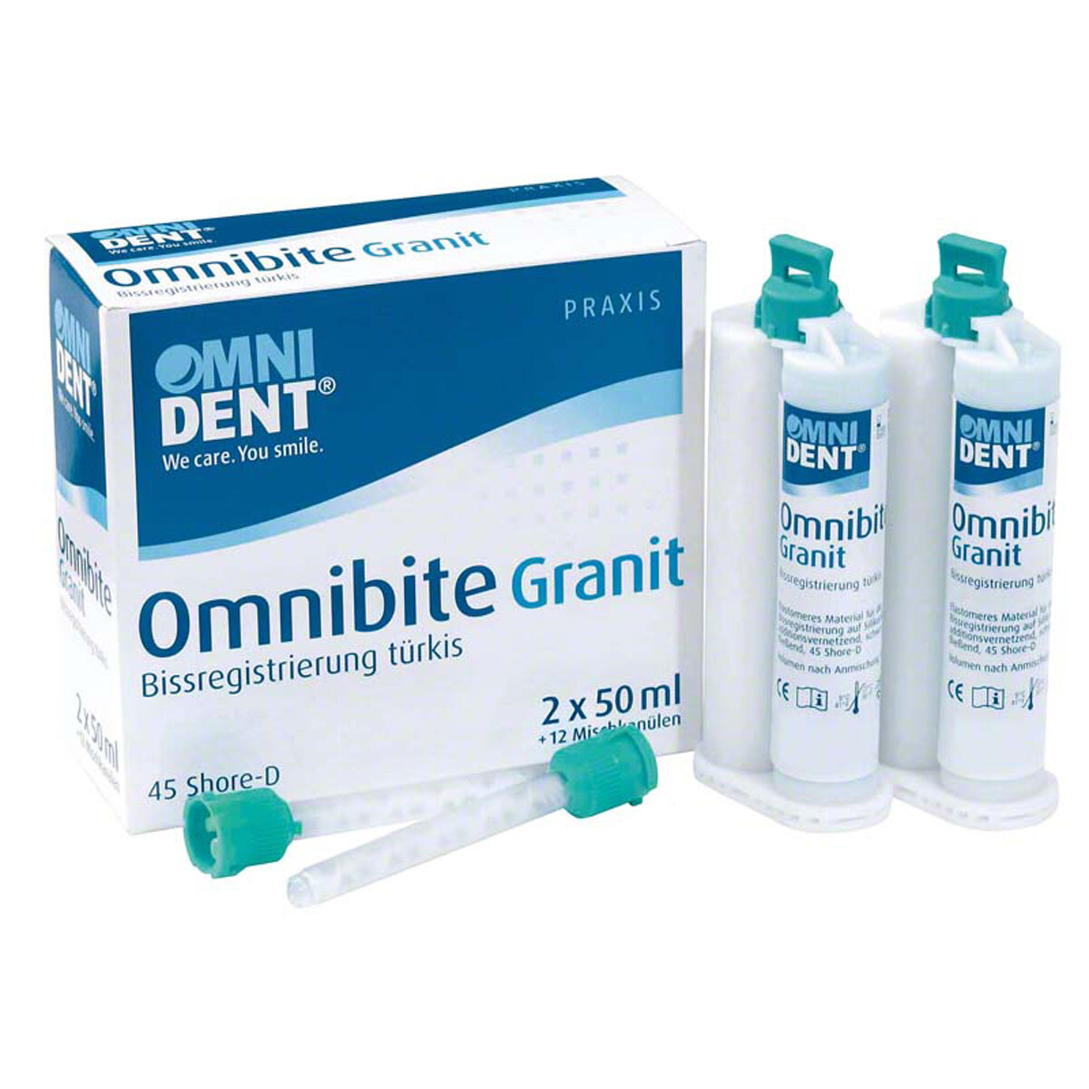 Omnident® Omnibite Granit enregistrement de l'occlusion - 2x50ml