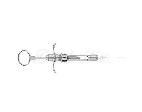 Anesthesiespuit voor cilindrische carpule 1,8 ml