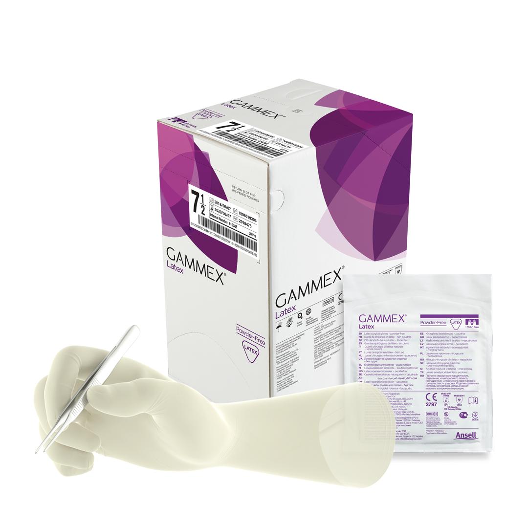 Handschoenen Gammex Latex Steriele 50st