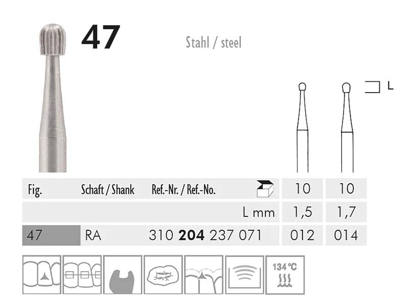 47 staalinstrument