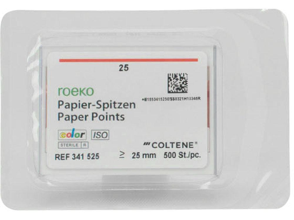 Pointes de papier color ISO 25 500pcs