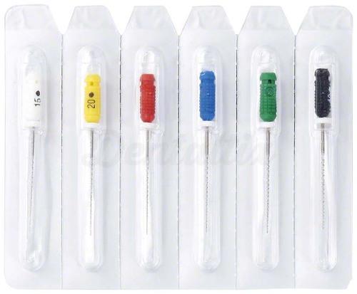 Hedstroem : Limes endodontiques manuelles (6 pièces)