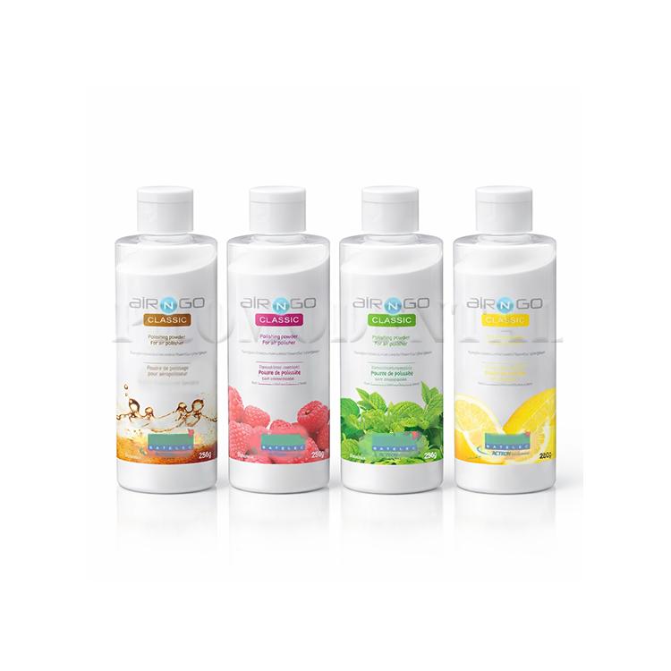 Air-N-Go Prophy – Poudre de prophylaxie assortiment (4 × 250 g)