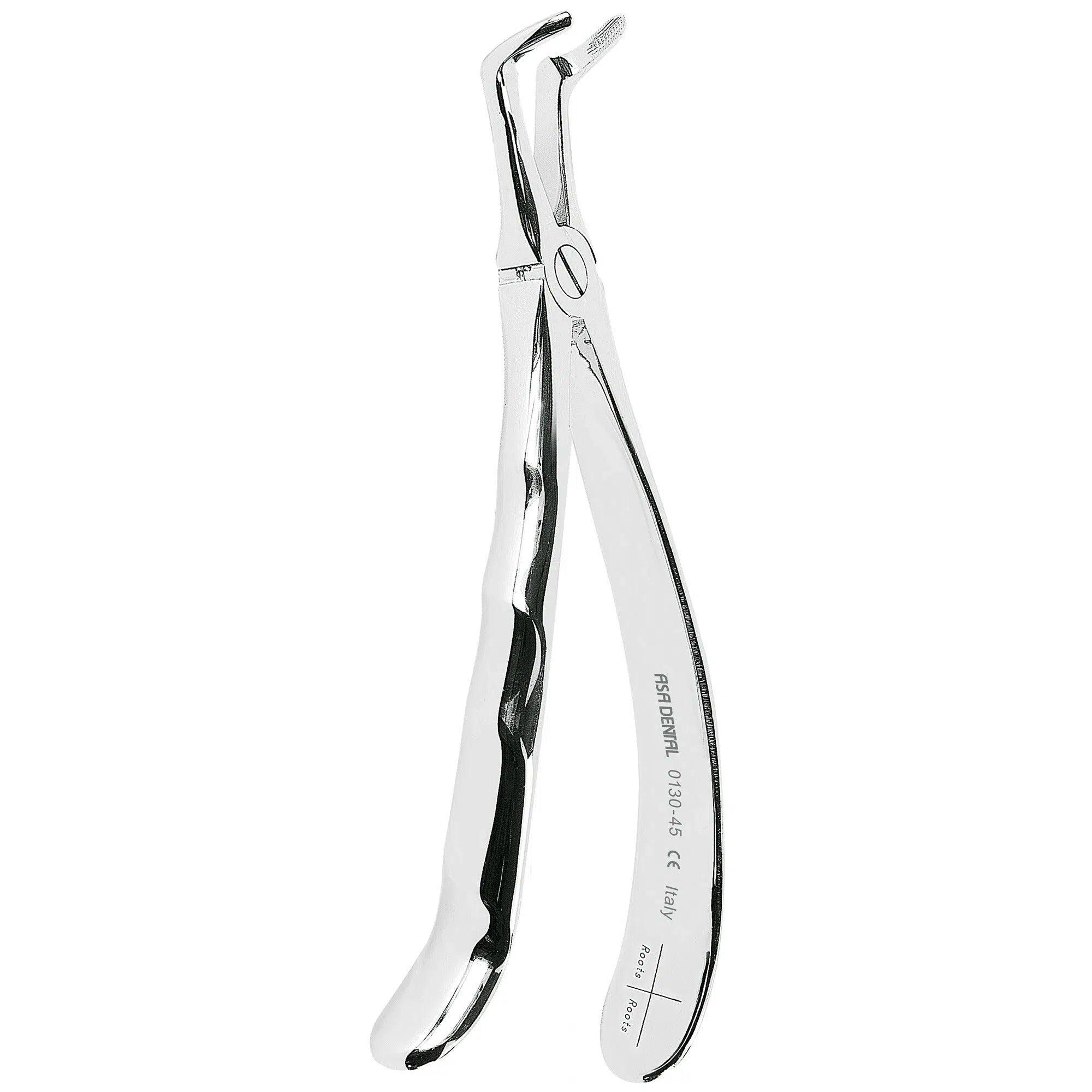 Asa Dental Extractietang Anatomisch #45 Gekartelde punt (18 cm)