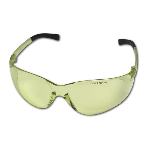 Lunettes de protection - Jaunes lentilles anti-buée