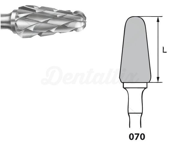 Fraise H79NEF.104. Conique arrondie PM (5 pcs)