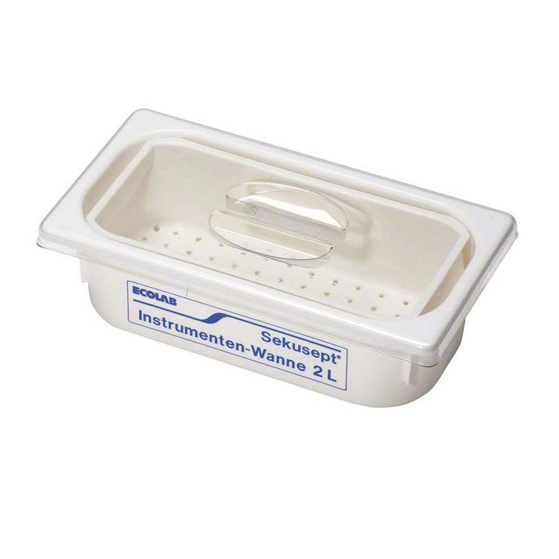 Ecolab Sekusept® Instrumenten Desinfectiebak Zeef + Deksel (2 L)
