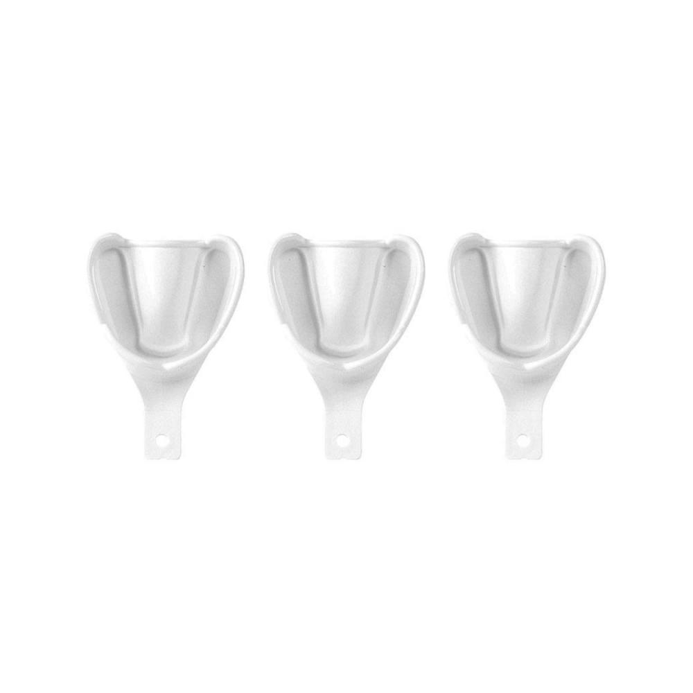 P.D. porte-empr. no.42 blanc 10 pcs