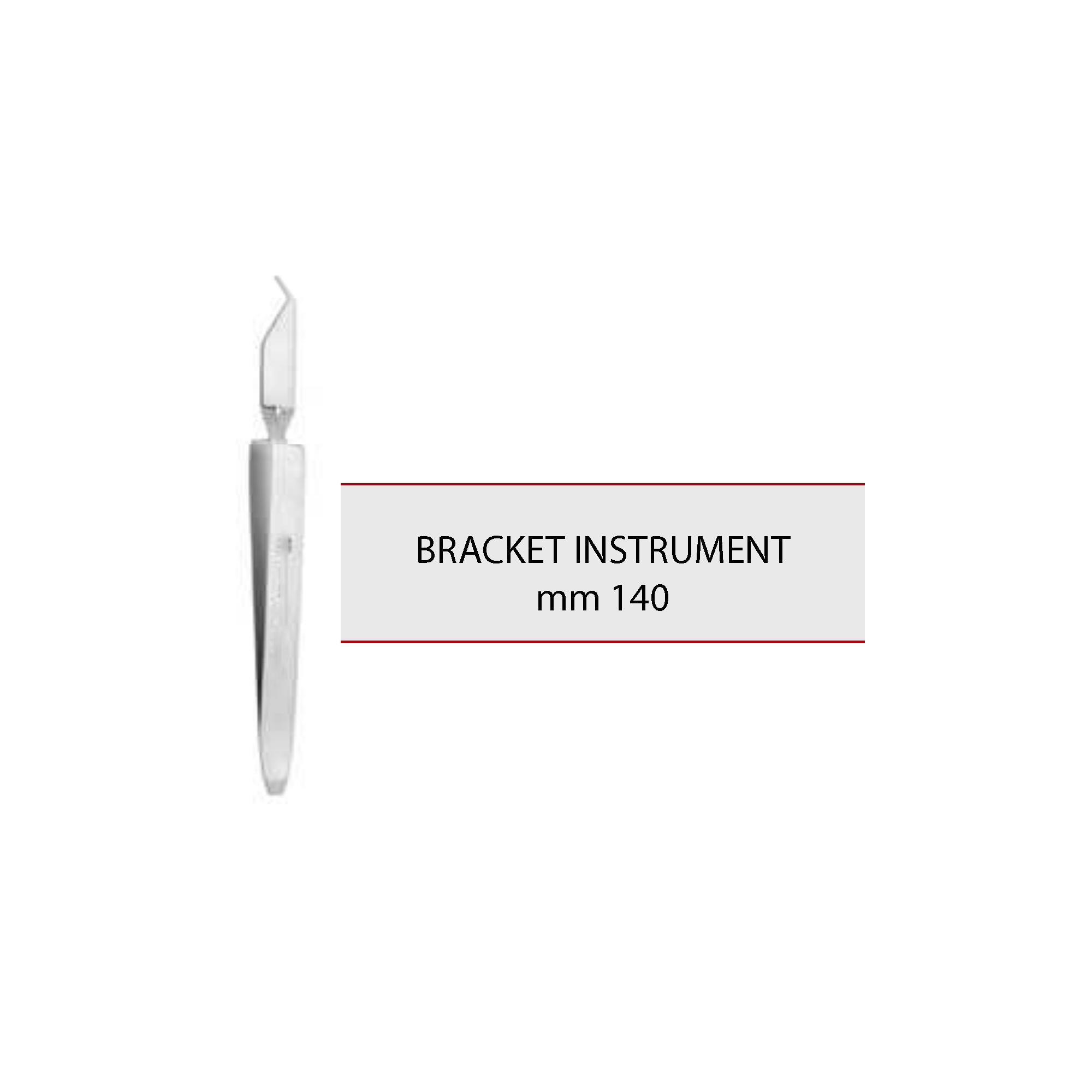 Instrument à brackets 140 mm v2 réf. 1025-12