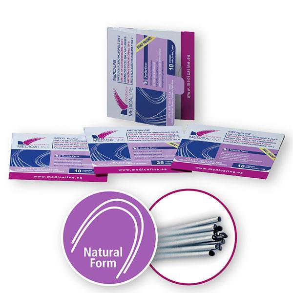 Arcs Armonie Stainless : Arrondi Natural Form (10 pcs)