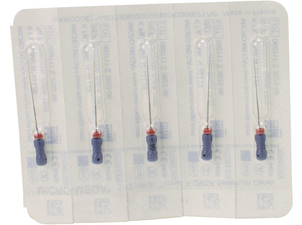 Limes K stériles N10 31mm 6pcs