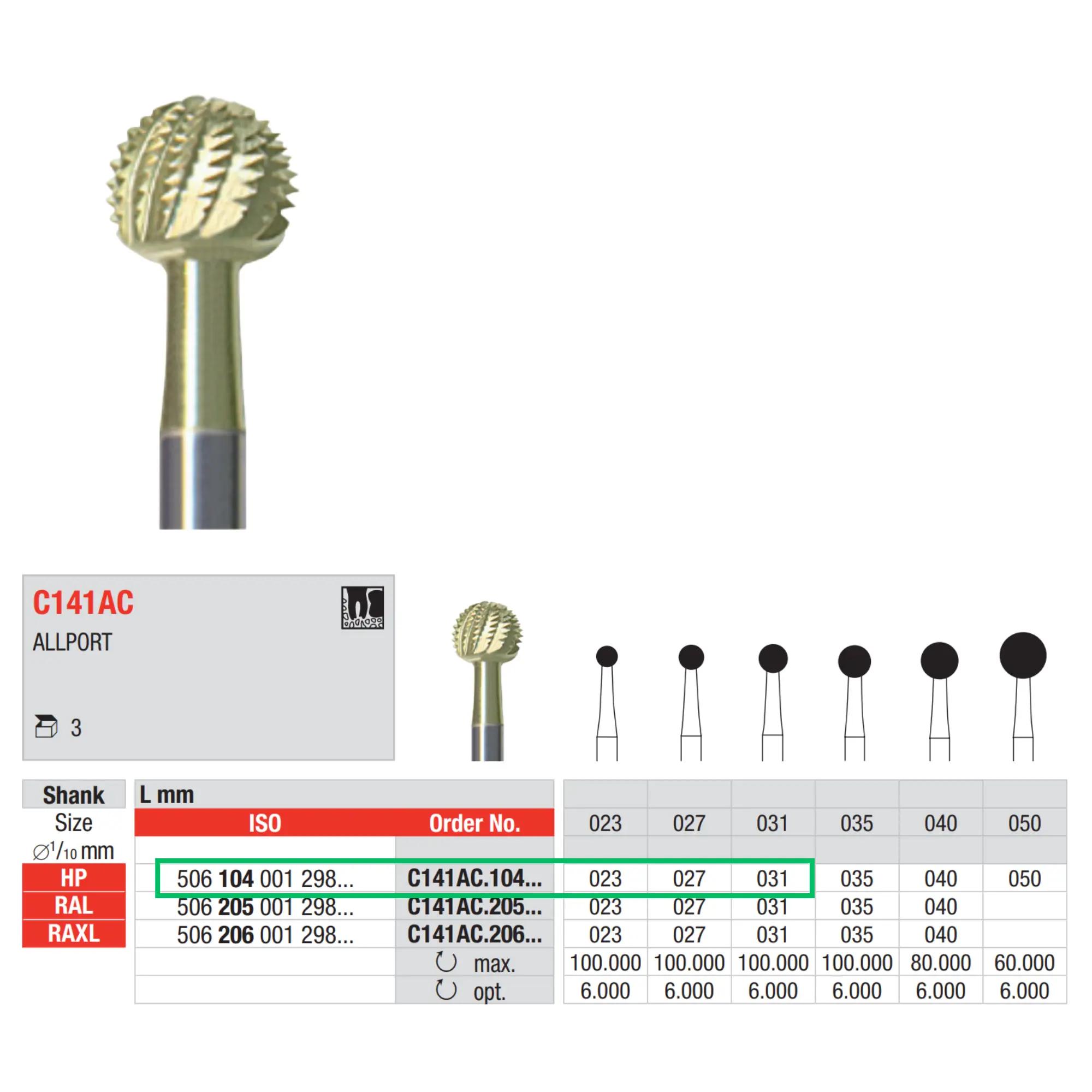 Chirurgie - ALLPORT #C141A HP (3)