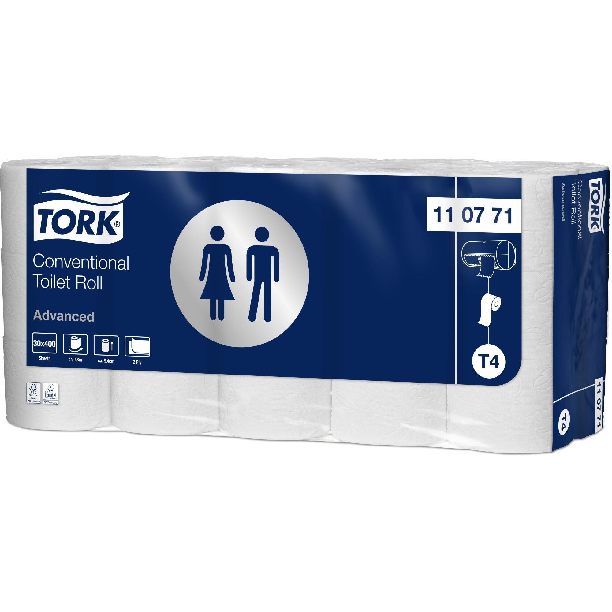 Tork Advanced papier toilette 2 plis (30 rouleaux)