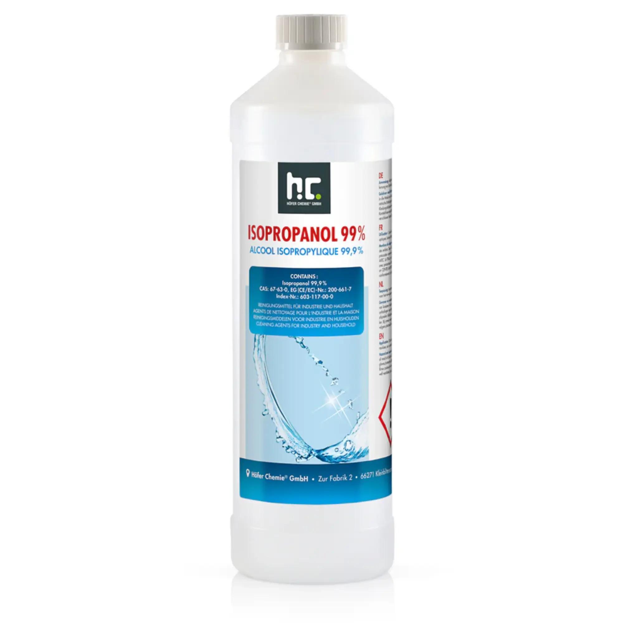 Isopropyl Alcohol voor 3D Hars modellen (1L)