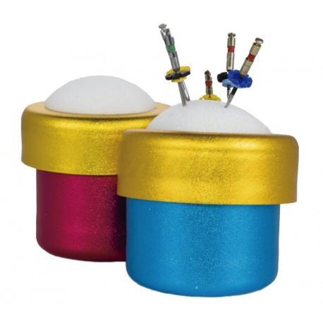Ronde mini-sponsdoos