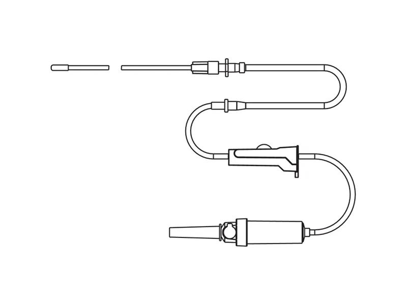 W&H irrigatieset wegwerp 3,8 m (met 3,5 m kabel)
