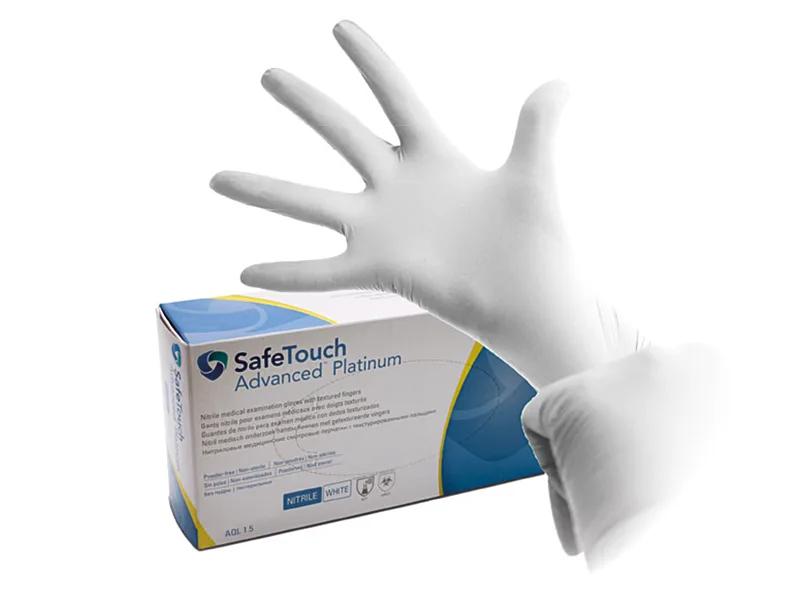 Safetouch Advanced Platinum handschoen nitril poedervrij
