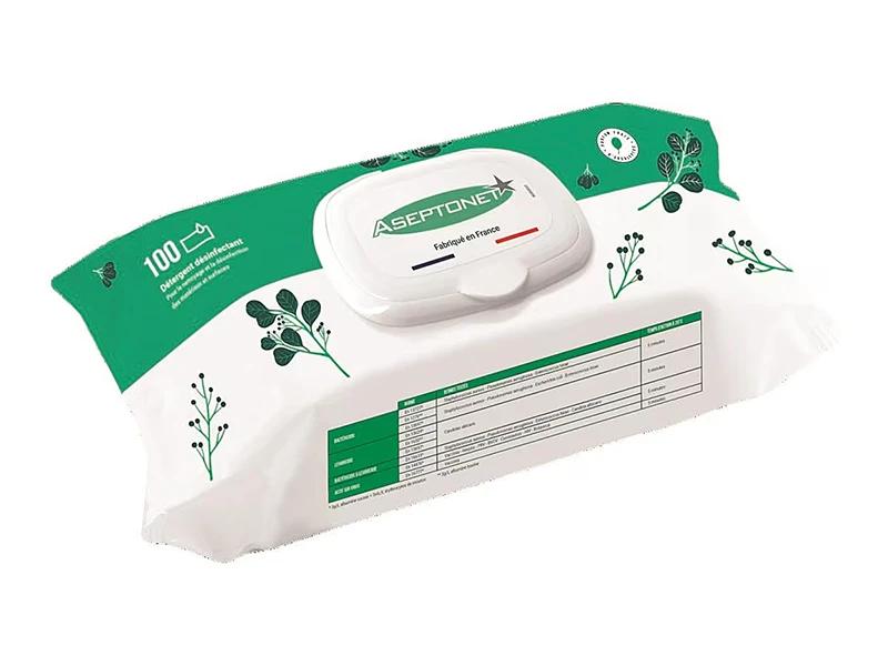 Aseptonet Lingettes Pop-up désinfectantes