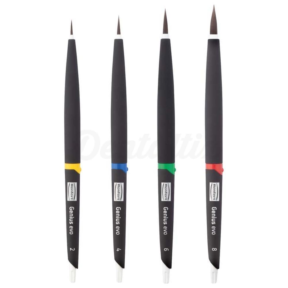 Penselen Genius Evo voor Dentale Keramiek (4)
