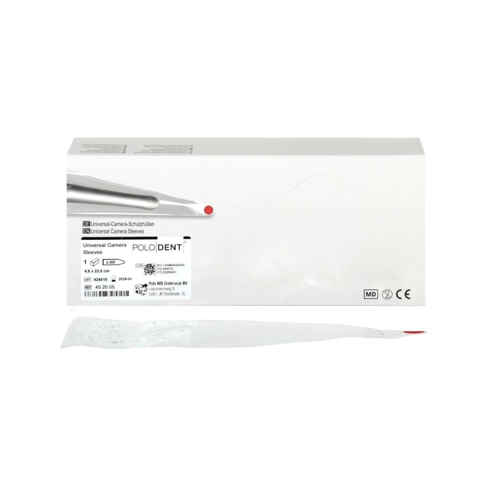 PoloDent Housses universelles pour caméra 46x235 mm 250 pcs
