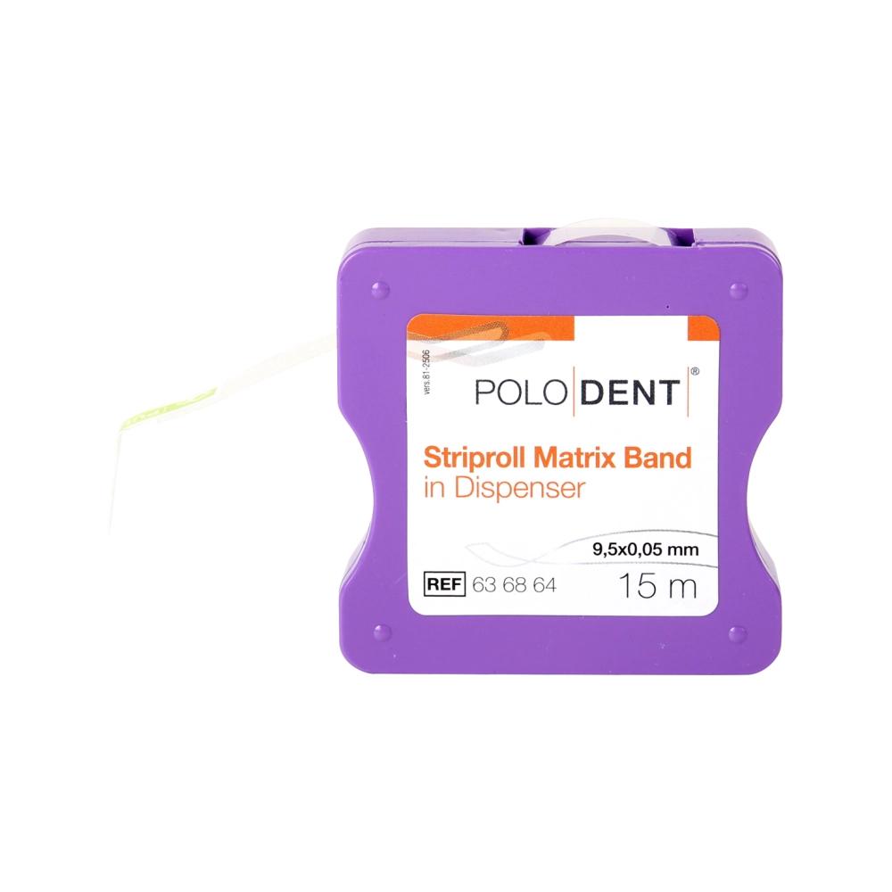 PoloDent Striproll rouleau de matrices transparent 9,5x0,05 mm 15 mètres