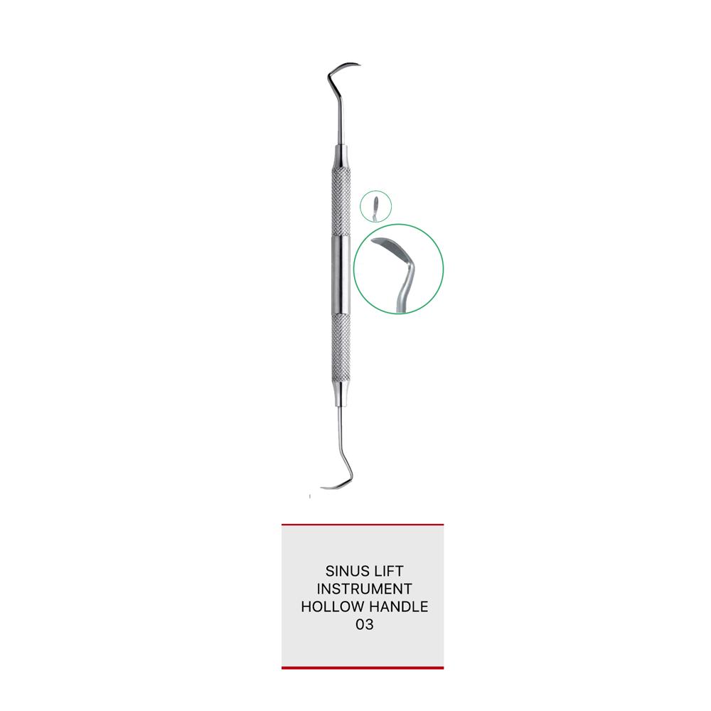 Sinuslift-instrument hol handvat 03 ref. 1021-16