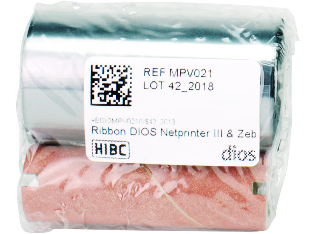 Ruban p. DIOS Zebra+Netprinter III pc