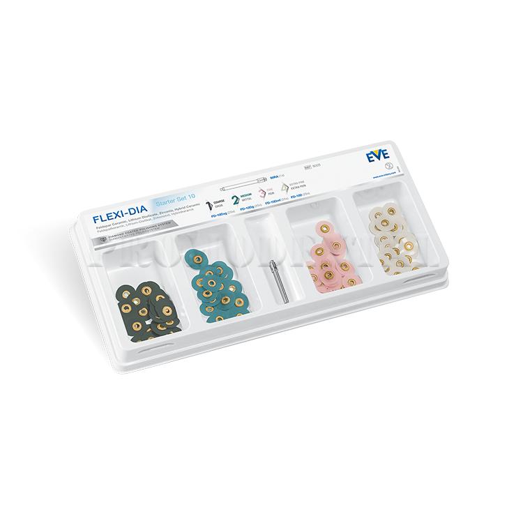 Disques de polissage diamantés FLEXI-DIA Starter 10