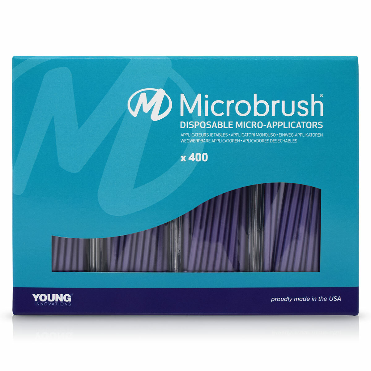 Microbrush® Plus dispenser refill series (2,0mm) - paars