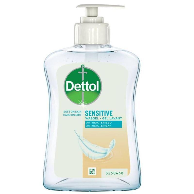 Reckitt Dettol Wasgel - Antibacterieel en Sensitive (250 mL)