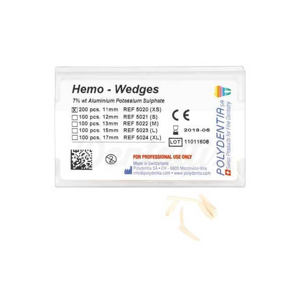 Hemo-Wedge : Assortiment de cales interdentaires en bois (400 pièces)