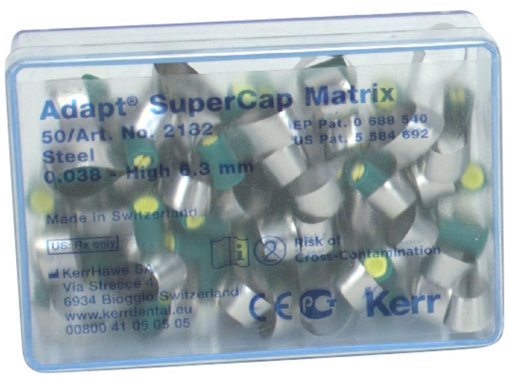 Supercap - bandmatrices metaal 0.038mm (50)