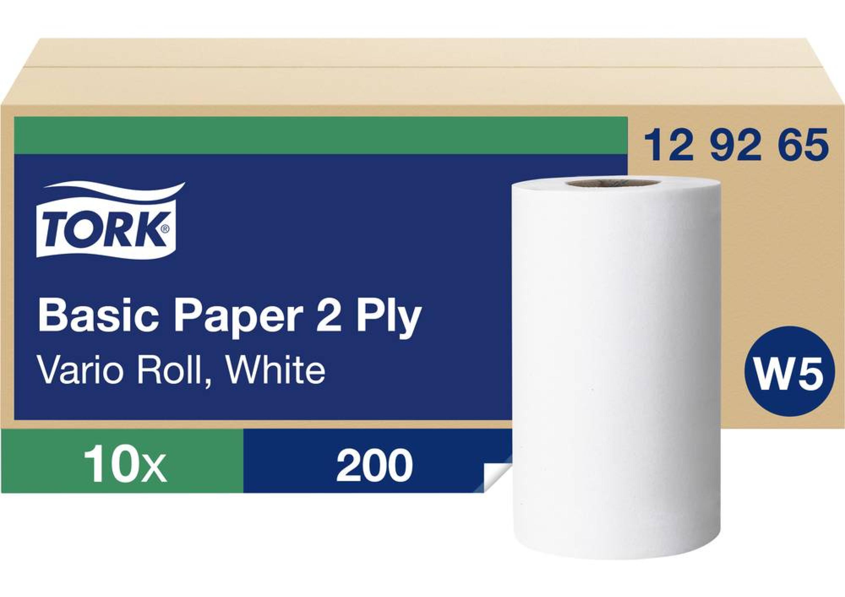 Tork Universal Essuy. W5 2lg blanc 10Rl